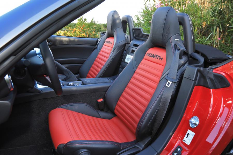 Интерьер Abarth 124 Spider (348) 2016 года  (WW) (фото 40 из 73)